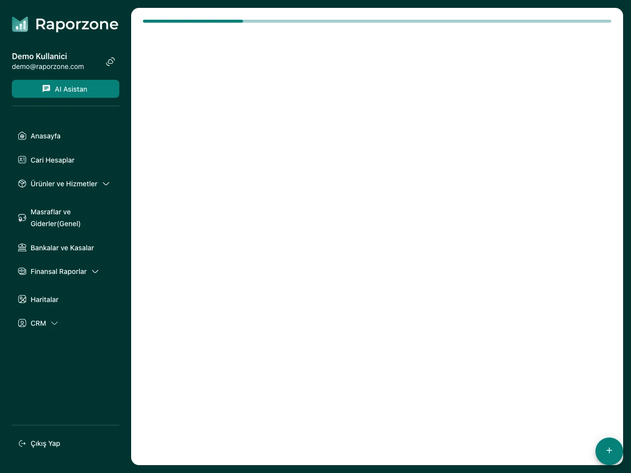 Raporzone CRM Modülü